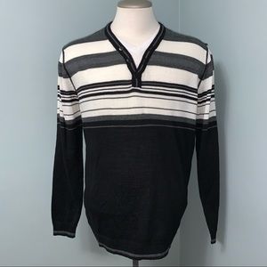 INC international company V-neck sweater men’s size large office wear
